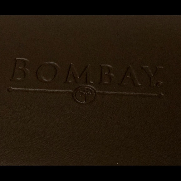 Rare Bombay Business Card Holder Heavy/Leather/Suede - Picture 7 of 7